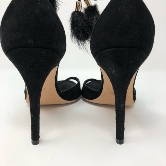 Gucci Mink Pom Pom Stilettos - Picture 7 of 8